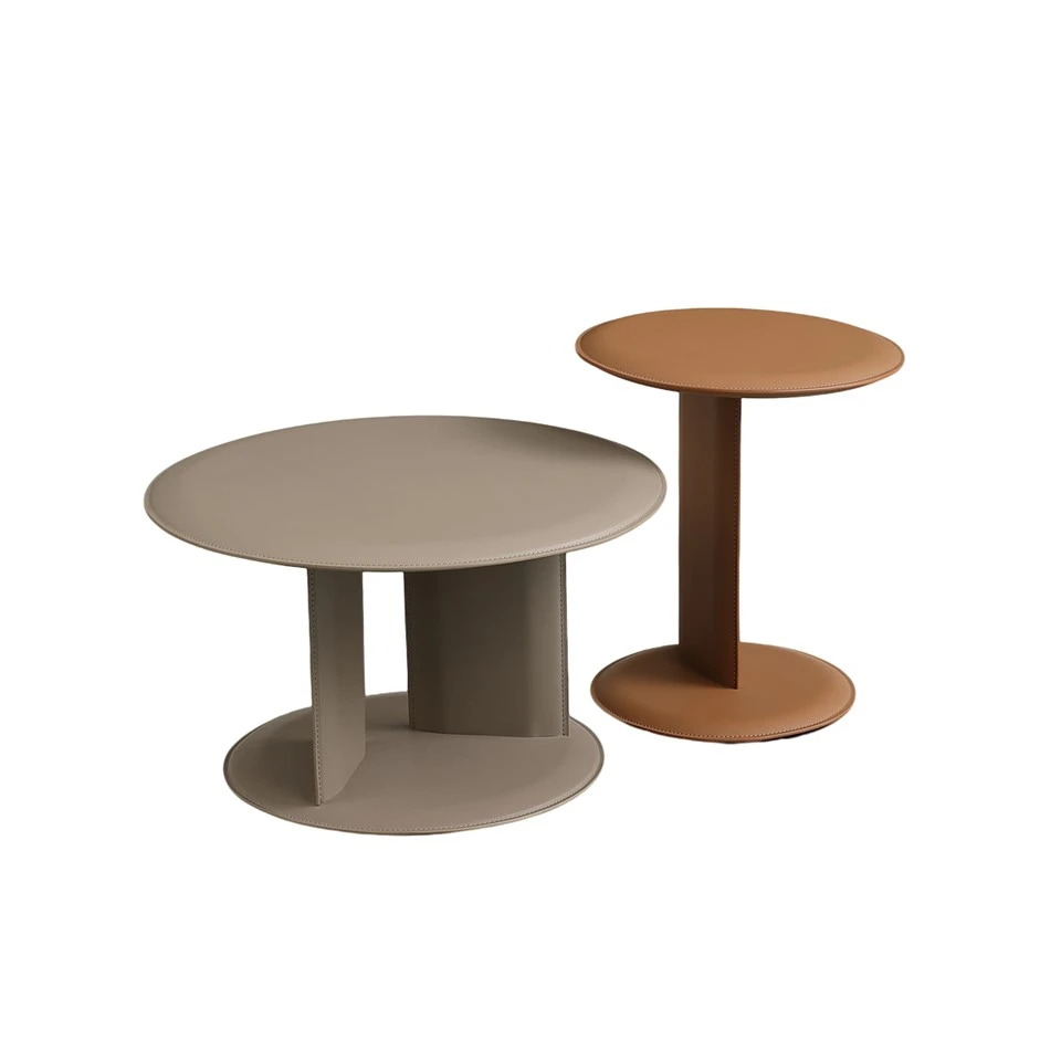 Saddle Leather Coffee Table